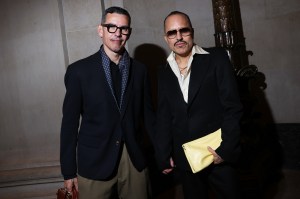 David Ramirez and Willy Chavarria at the 2025 CFDA Fashion Awards held at American Museum of Natural History on November 03, 2025 in New York, New York.