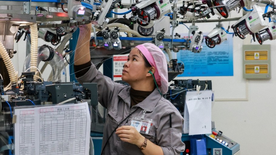 Garment factory in China