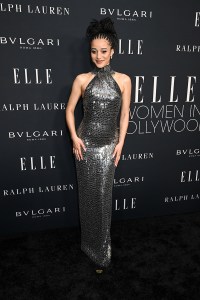 Chase Infiniti at the 2025 ELLE Women in Hollywood Celebration held at the Four Seasons Beverly Hills on November 17, 2025 in Los Angeles, California.