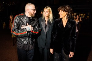 Demna Gvasalia, Valerie Leberichel and Francesca Bellettini
