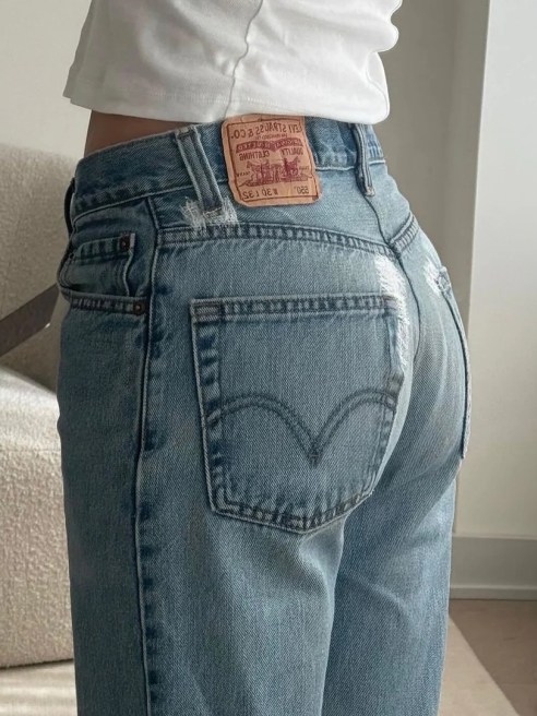 Lenny makes custom-fit vintage jeans.