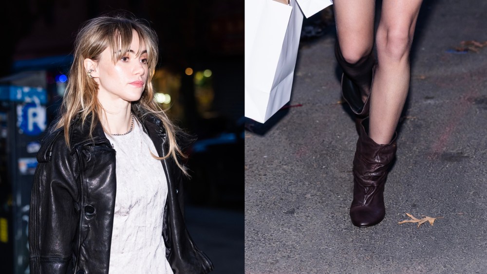 suki waterhouse, nyc, boots, celebrity boot style