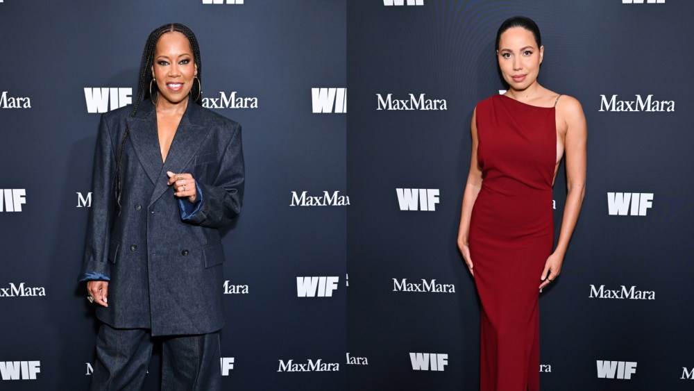 Regina King and Jurnee Smollett wear Max Mara at the WIF Honors 2025 on Nov. 6, 2025 in Los Angeles.