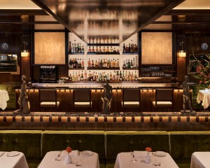 A first look inside the Sant Ambroeus' Paris outpost in Saint-Germain-des-Prés.
