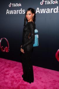 Monique Yvonne Jones at the TikTok Awards 2025 held at Hollywood Palladium on December 18, 2025 in Los Angeles, California.