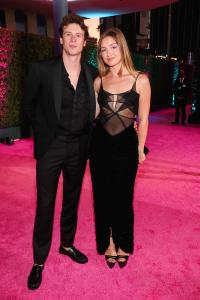 Josh Brubaker and Anna Sitar at the TikTok Awards 2025 held at Hollywood Palladium on December 18, 2025 in Los Angeles, California.