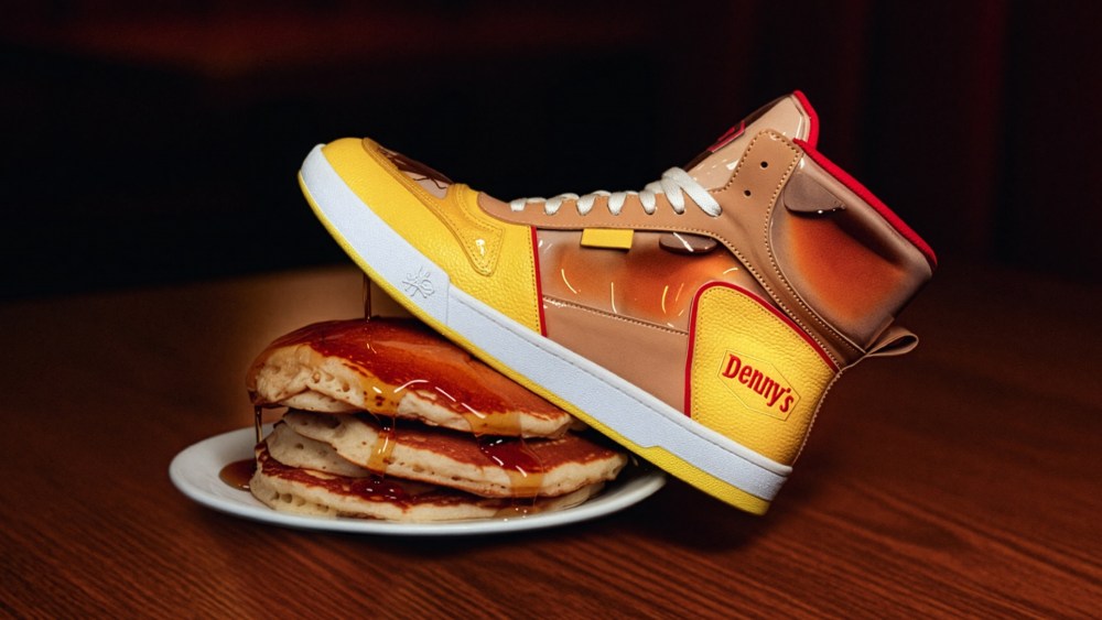 Denny's Sticky Kicks.