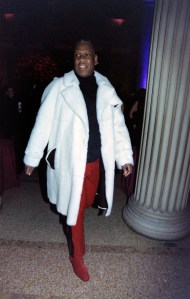 Andre Leon Talley attends the Costume Institute Gala at the Metropolitan Museum of Art in New York City on December 7, 1998.