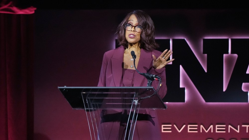 Gayle King at the 2025 Footwear News Achievement Awards held at Cipriani 25 Broadway on Dec. 3, 2025 in New York, New York.