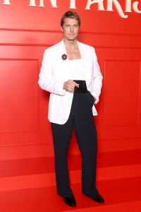PARIS, FRANCE - DECEMBER 15: Lucas Bravo attends the "Emily In Paris" - Season Five - Netflix Paris Premiere at Le Grand Rex on December 15, 2025 in Paris, France. (Photo by Pascal Le Segretain/Getty Images)