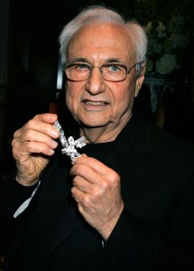 BEVERLY HILLS, CA - MARCH 26:  Architect Frank Gehry attends the launch of his premiere jewelry collection for Tiffany & Co. on March 26, 2006 in Beverly Hills, California. (Photo by David Livingston/Getty Images)