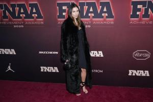 Nina Christen at the 2025 Footwear News Achievement Awards held at Cipriani 25 Broadway on December 03, 2025 in New York, New York.