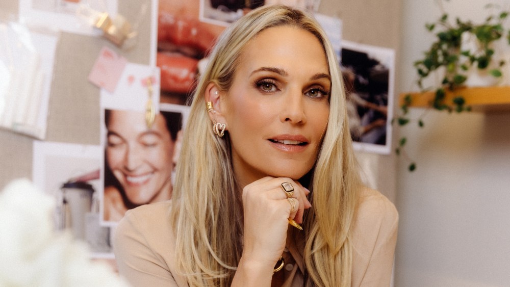 Molly Sims photographed for WWD at YSE Offices on December 11, 2025 in Los Angeles, California.