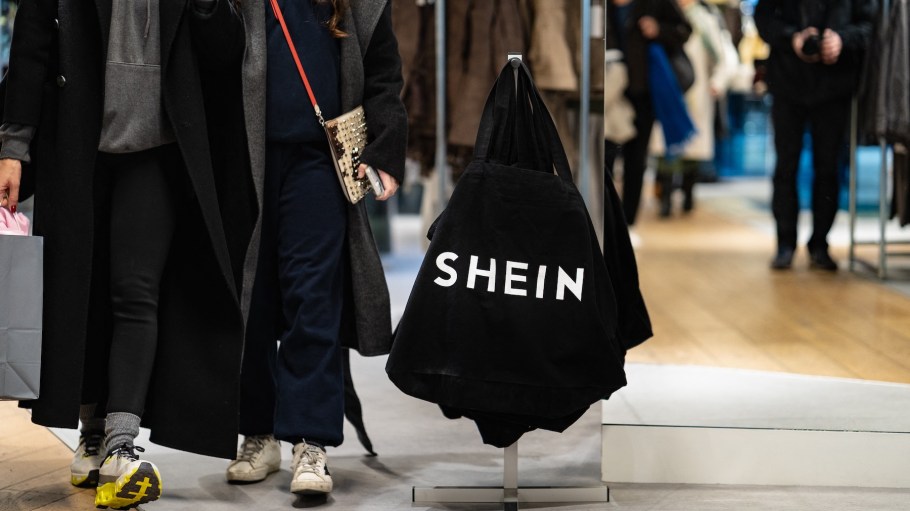 SHEIN e commerce giant store on the 6th floor of the Bazard de l Hotel de Ville two weeks after its official opening on November 5, 2025 in Paris France on November 21, 2025.