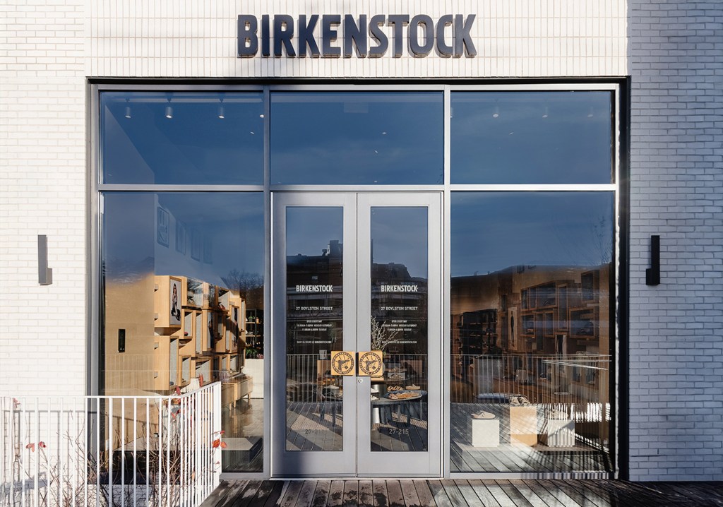 Birkenstock, store, Chestnut Hill, Boston, Massachusetts, shoes, clogs, Birkenstocks, sandals, retail