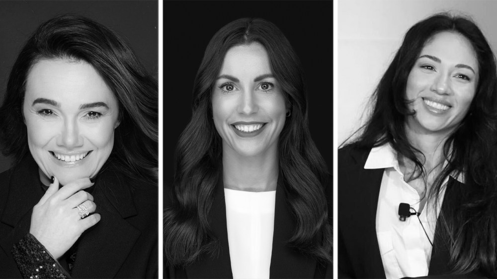 Ariadne Oliveira, Julie Fortier and Michelle Miller.