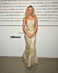 Sabrina Carpenter at Variety Hitmakers 2025 Sponsored by Tik Tok on December 06, 2025 in Los Angeles, California.
