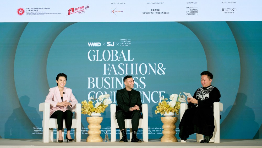 WWD x Sourcing Journal x Hong Kong Fashion Council Global Fashion and Business Conference: Yuting Hung, Omar Sabré and WWD's Tianwei Zhang