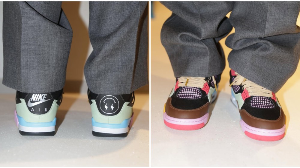 J Balvin x Air Jordan 4 sneakers