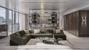 Lisbon Bramcaamp Karl Lagerfeld triplex living