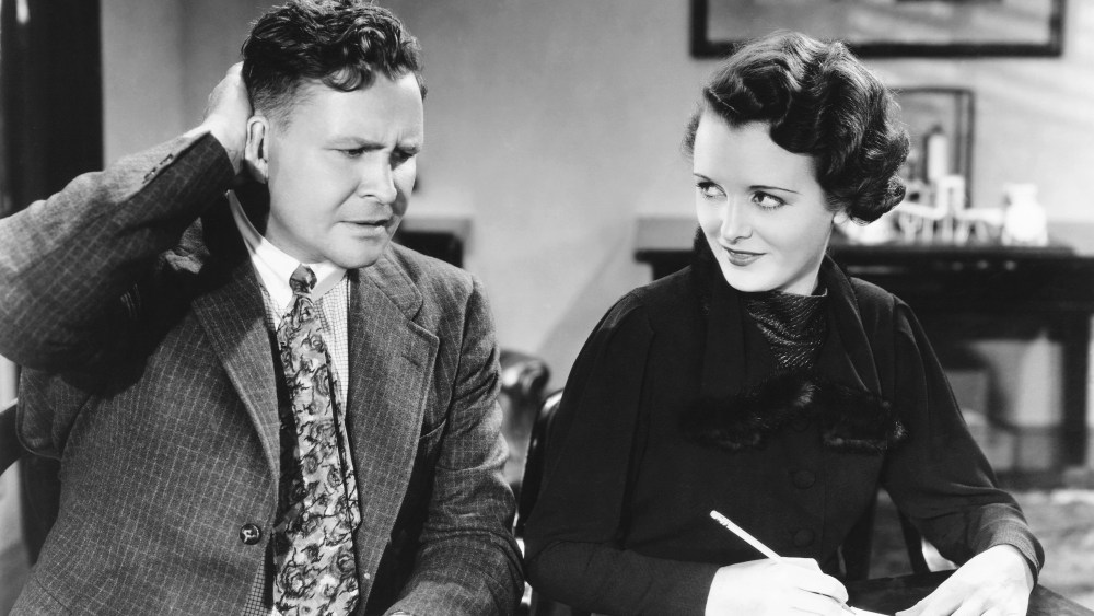 MAN OF IRON, from left: Barton MacLane, Mary Astor, 1935