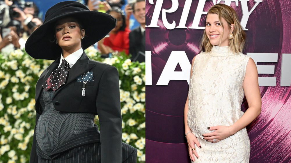 Celebrity red carpet maternity style in 2025