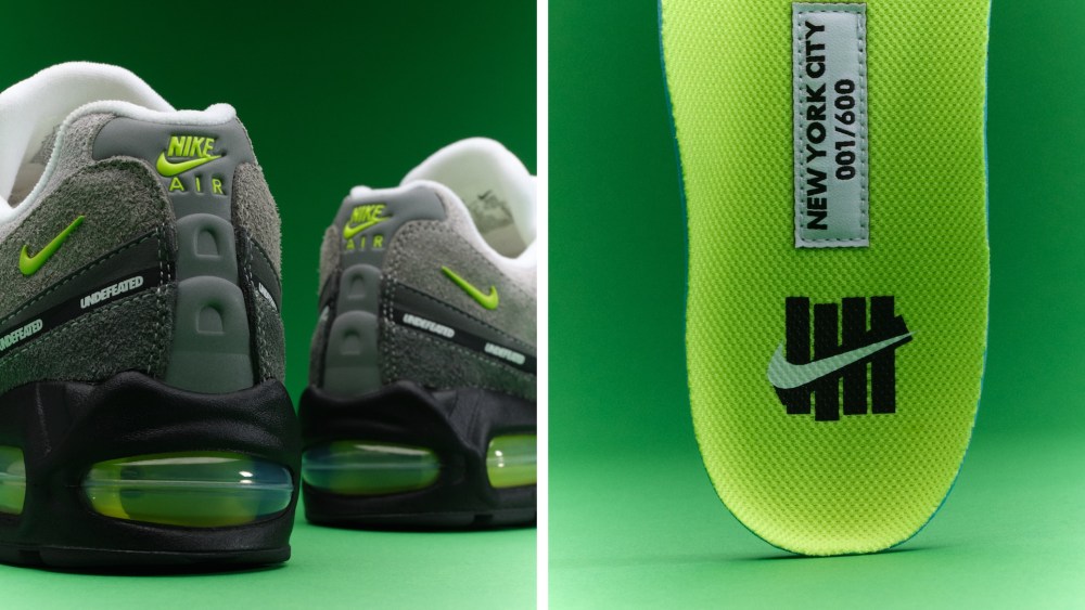 Undefeated Nike Air Max 95 Neon