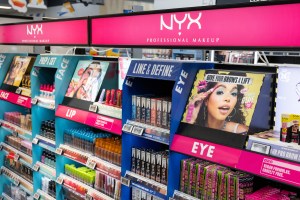 A look inside the beauty section at Walmart.