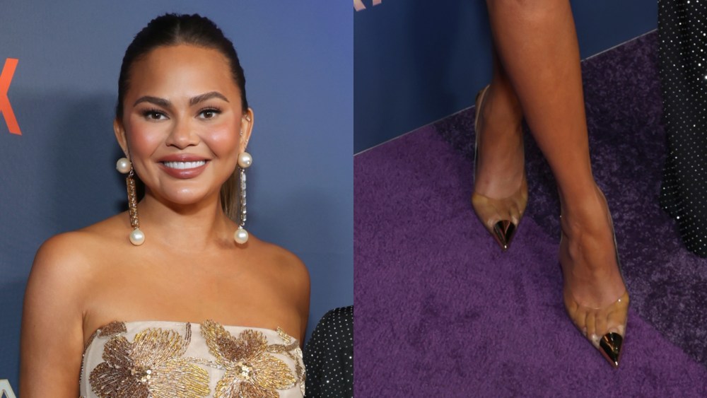 Chrissy Teigen attends Netflix's Star Search Live: Red Carpet at CBS Studio Center on January 21, 2026 in Studio City, California.