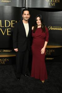 Sev Ohanian and Ramela Ohanian at Golden Eve: The Golden Globes Honor Helen Mirren & Sarah Jessica Parker at The Beverly Hilton on January 06, 2026 in Beverly Hills, California.