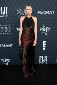 Erin Foster at the 31st Annual Critics Choice Awards held at Barker Hangar on January 04, 2026 in Santa Monica, California.