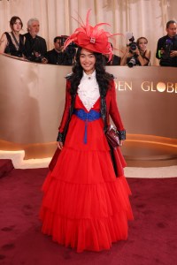 Piper Curda at the 83rd Annual Golden Globes held at The Beverly Hilton on January 11, 2026 in Beverly Hills, California.