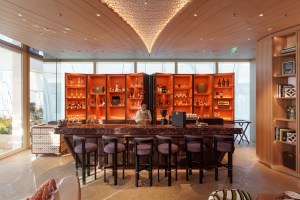 A look at the new Louis Vuitton store opening in Beijing, China.