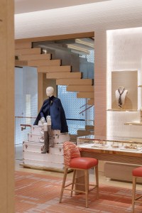 A look at the new Louis Vuitton store opening in Beijing, China.