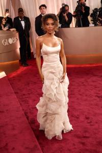 Zuri Hall at the 83rd Annual Golden Globes held at The Beverly Hilton on January 11, 2026 in Beverly Hills, California.