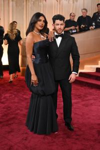 Priyanka Chopra and Nick Jonas at the 83rd Annual Golden Globes held at The Beverly Hilton on January 11, 2026 in Beverly Hills, California.