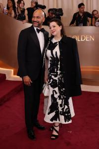 Keegan-Michael Key and Elle Key at the 83rd Annual Golden Globes held at The Beverly Hilton on January 11, 2026 in Beverly Hills, California.