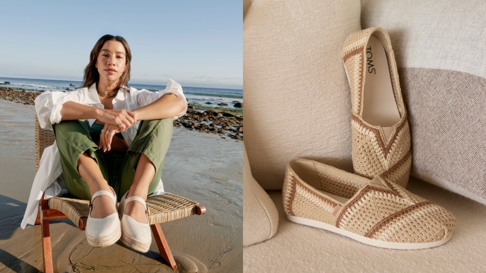 Hannah Bronfman for Toms; Toms 20th Anniversary Collection.