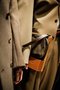 Backstage at the Hed Mayner Men’s Fall 2026 ready-to-wear show at Pitti Uomo