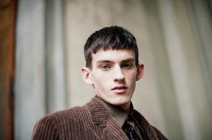 Backstage at the Soshiotsuki Men’s Fall 2026 ready-to-wear show at Pitti Uomo