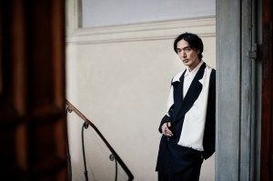 Backstage at the Soshiotsuki Men’s Fall 2026 ready-to-wear show at Pitti Uomo