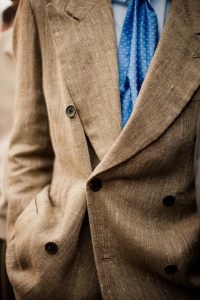 Backstage at the Soshiotsuki Men’s Fall 2026 ready-to-wear show at Pitti Uomo