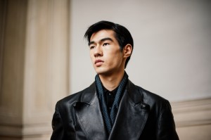 Backstage at the Soshiotsuki Men’s Fall 2026 ready-to-wear show at Pitti Uomo