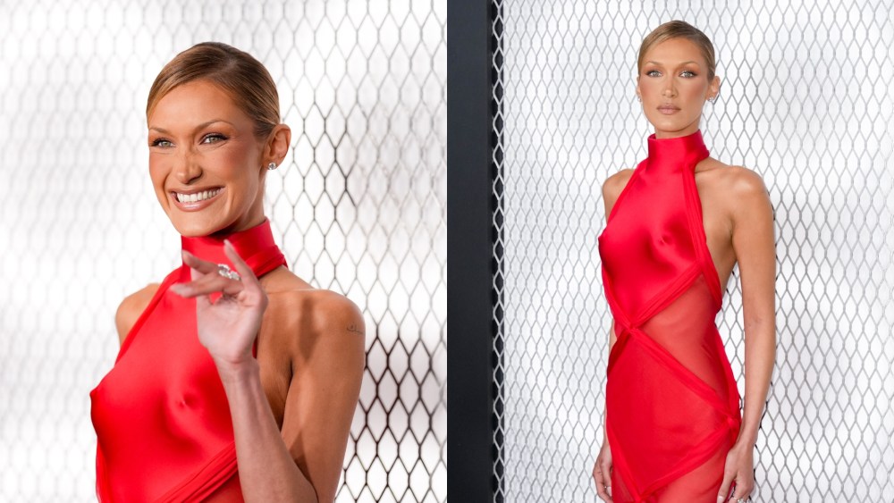 Bella Hadid wears Schiaparelli at FX’s “The Beauty“ premiere on Jan. 14, 2026 in New York City.