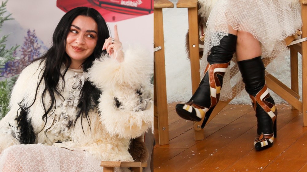 Charli XCX at The Variety Studio during the 2026 Sundance Film Festival presented by Audible at Audible Listening Lodge on Friday in Park City, Utah.
