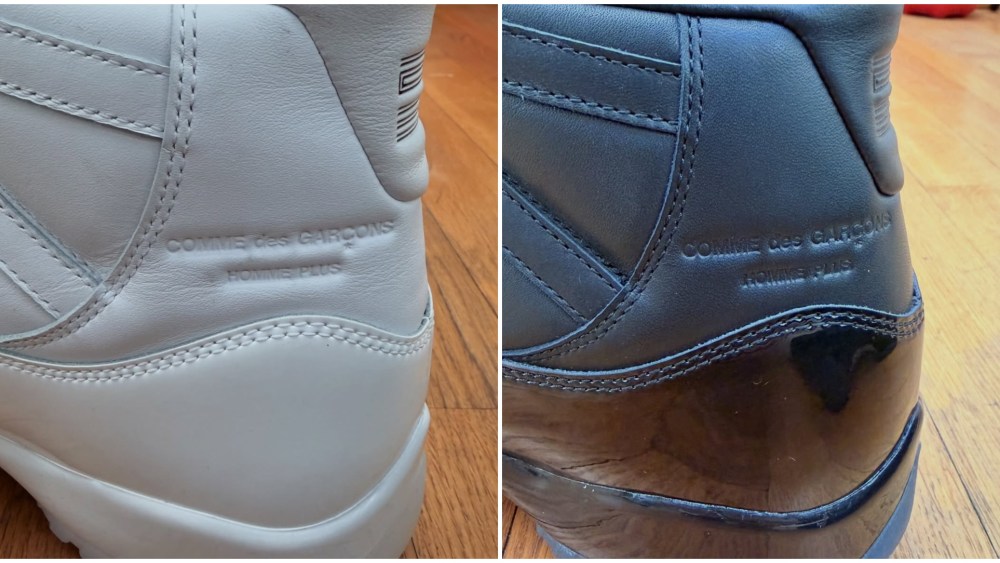 Comme des Garçons Homme Plus x Air Jordan 11 sneakers