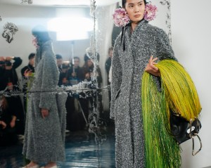 Backstage at Dior Spring 2026 Couture at Paris Couture Week