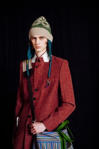 Backstage at Dries van Noten Men's Fall 2026 Ready-to-Wear Collection at Paris Fashion Week