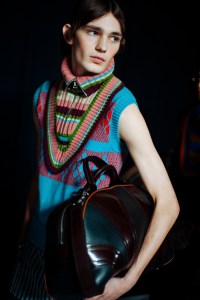 Backstage at Dries van Noten Men's Fall 2026 Ready-to-Wear Collection at Paris Fashion Week