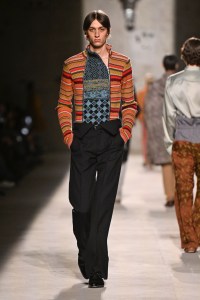 Dries van Noten Men's Fall 2026 Ready-to-Wear Collection at Paris Men's Fashion Week